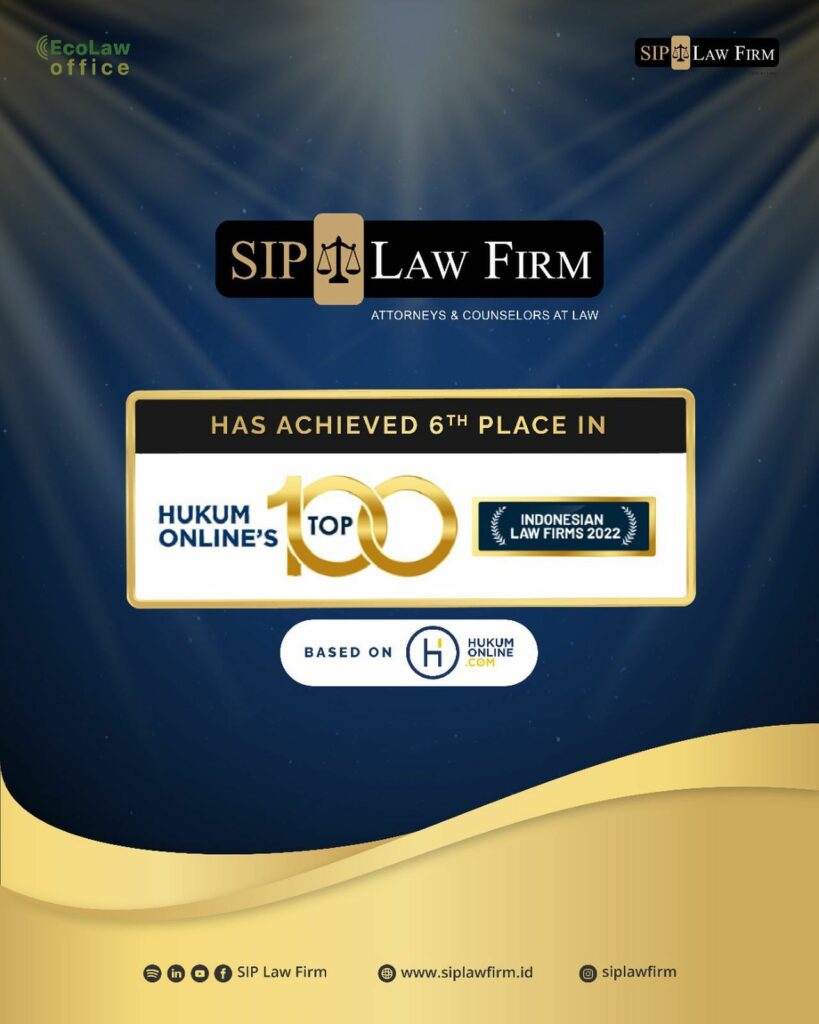 sip law firm 6th place 100 top law firm indonesia
