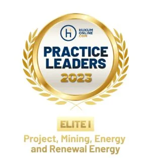 SIP Law Firm Juara 1 Elite  Kantor hukum  adalah Practice Leaders 2023 di bidang Proyek, Pertambangan, Energi dan Energi Terbarukan