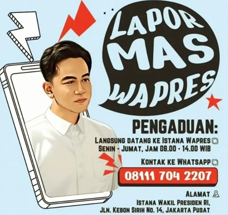 Lapor Mas Wapres