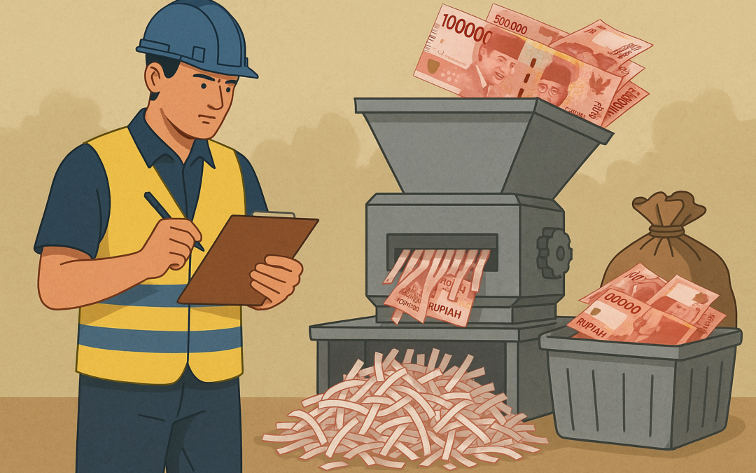 Mekanisme Pemusnahan Uang Rupiah