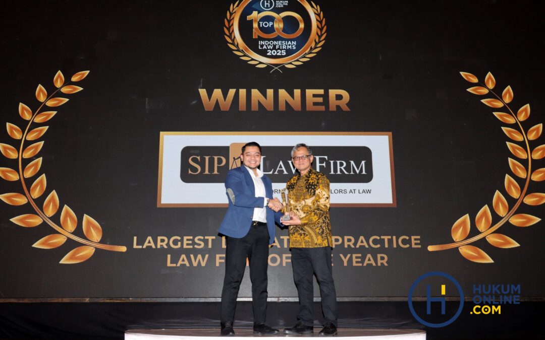 Hukumonline Anugerahkan SIP Law Firm sebagai Firma Hukum Terbesar