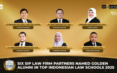 SIP Law Firm Tiga Tahun Berturut-turut Raih Pengakuan Top Indonesian Law Schools 2025 (Golden Alumni)