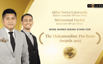SIP Law Firm Raih Penghargaan Pro Bono Awards 2025
