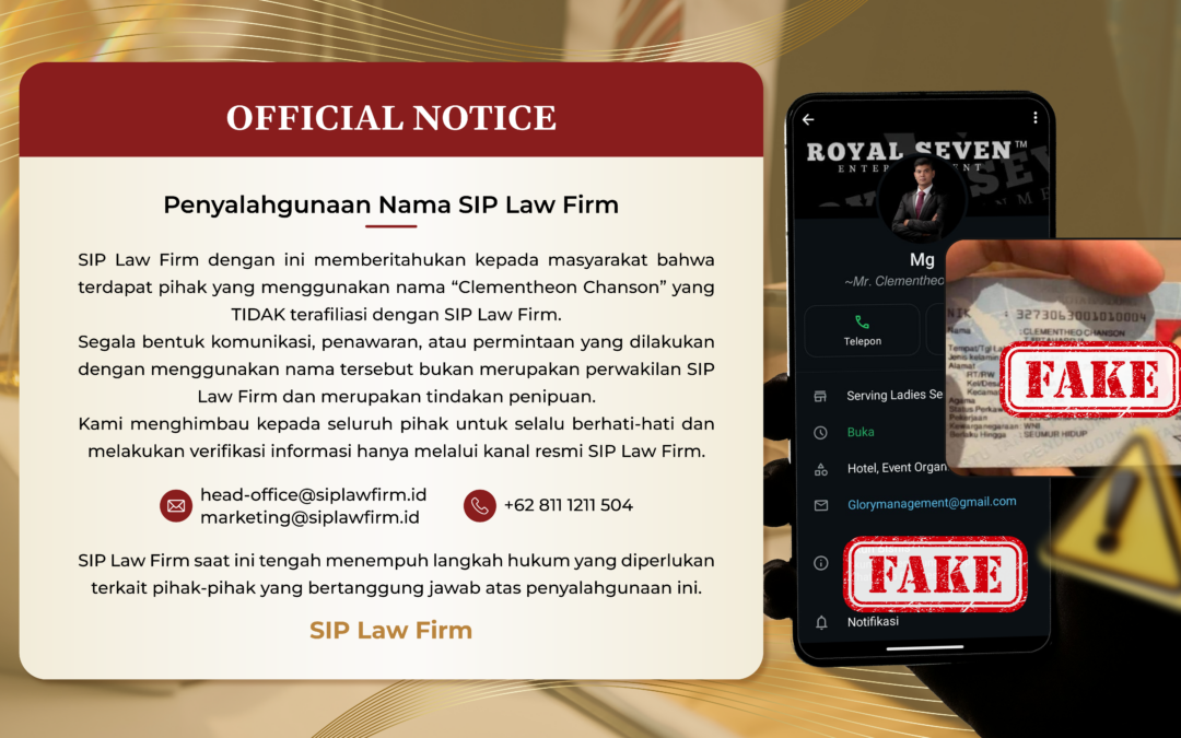 Peringatan SIP Law Firm